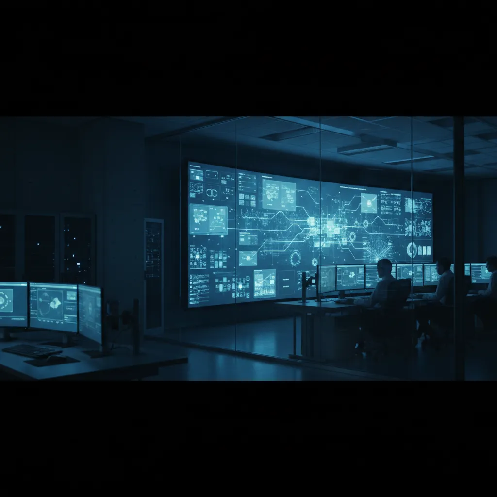 Secure data center representing Castellum’s federal cybersecurity contracting business