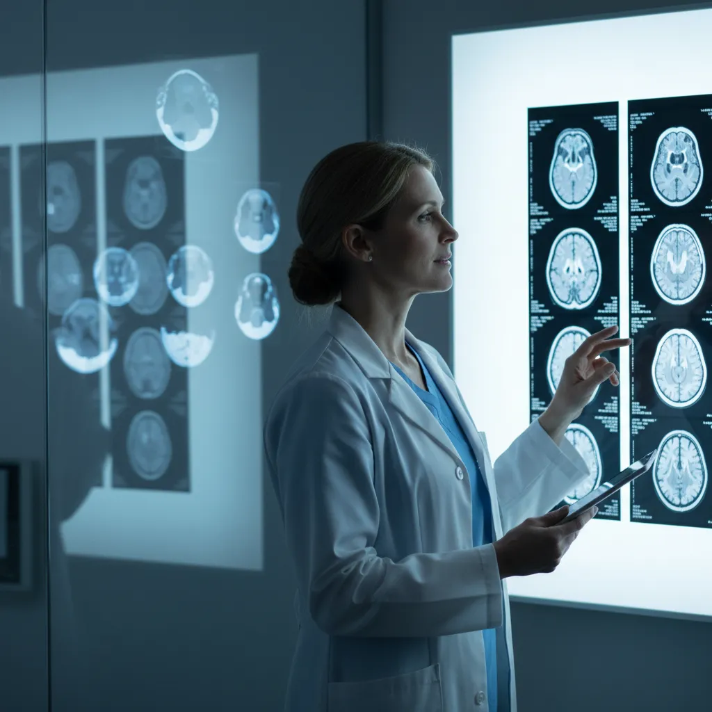 Brain imaging scan representing Kazia Therapeutics’ glioblastoma program