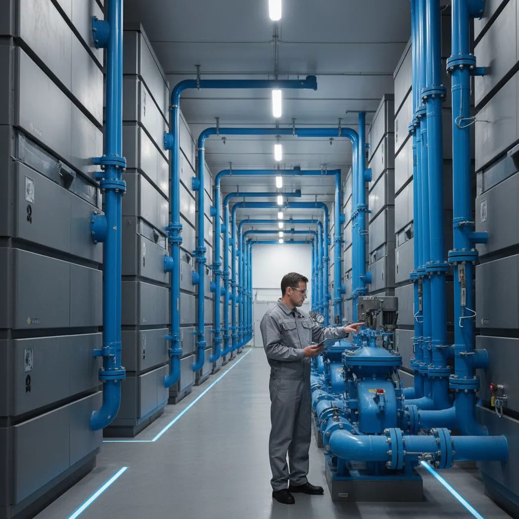 Vanadium flow battery installation representing Largo's long-duration energy storage thesis