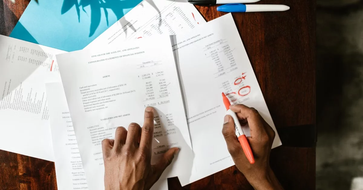 SEC filing documents under review representing microcap due diligence checks