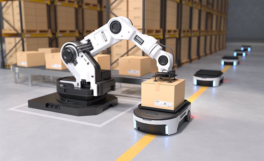 Nightfood warehouse robotics