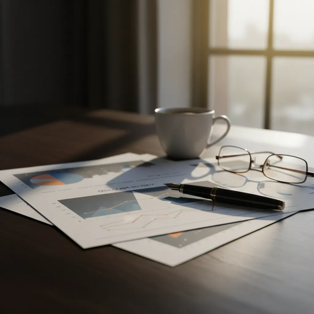 Financial charts representing RiverNorth's closed-end fund discount strategy